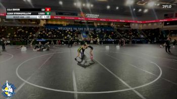 105 lbs Cons. Round 1 - Leah Stringfellow, Northbrook (Glenbrook North) vs Lila Bihun, Iowa City West