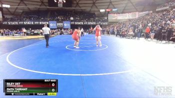 Girls 3A/4A 235 Quarterfinal - Faith Tarrant, Prairie (Girls) vs Riley Ost, Stanwood (Girls)