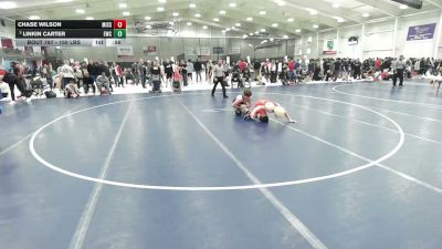 157 lbs Cons. Rd Of 16 - Chase Wilson, Missouri vs Linkin Carter, Eastside Wrestling Club