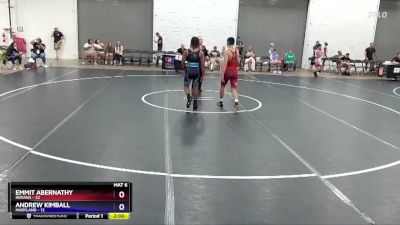 136 lbs Round 2 (8 Team) - Lincoln Hinchman, Indiana vs Amir Cartwright, Maryland