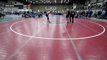 150 lbs Champ. Round 2 - Ross Davis, Liberty vs Brayden Hennegin, Liberty North