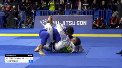 MICAEL FERREIRA GALVÂO vs TARIK HOPSTOCK 2024 European Jiu-Jitsu IBJJF Championship