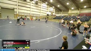 54 lbs Semis & Wb (16 Team) - Sadie Sweat, Team Montana vs Levi Proctor, South Central Utah