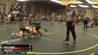 180 lbs Semis & 1st Wrestleback (8 Team) - Toko Kajai, Triumph WC vs ELLIOT MORRIS, Elite Wrestling Black