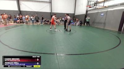 190 lbs Round 3 - Caden Brooks, Big Cat Wrestling Club vs Morgan Neill, Reality Sports Wrestling Club