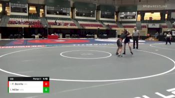 130 lbs Champ. Round 2 - Francheska Bonilla, Oakland Mills vs Izabella Miller, Westminster