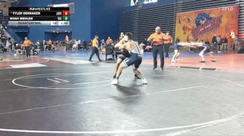 144 lbs Quarterfinal - Tyler Dekraker, Lake Highland Preparatory School vs Noah Meulen, The Hill School