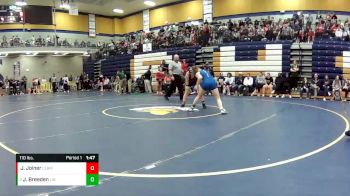 110 lbs. Semifinal - Jaden Breeden, Liberty vs Jessa Joiner, Lebanon
