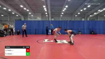 152 lbs Final - Derek Raike, WV vs Brendon Abdon, FL