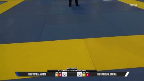 Nathaniel M. Encina vs Timothy Calabrese 2026 Pan IBJJF Jiu-Jitsu No-Gi Championship