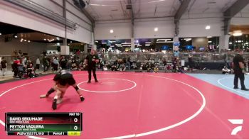 157 lbs Quarterfinal - David Sekumade, Rise Wrestling vs Peyton Vaquera, X-CLUSIVE Wrestling