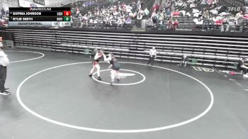 4A 235 lbs Quarterfinal - Rylie Smith, Bear River vs Sophia Johnson, Cedar