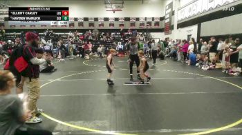 55 lbs Cons. Semi - Elliott Carley, Cobra Wrestling Club vs Hayden Warlick, Suplex City Raptors