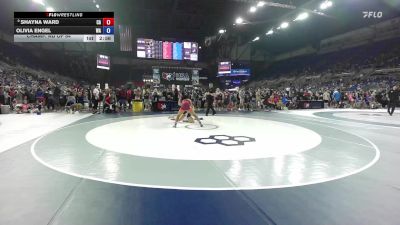 125 lbs Champ. Rd Of 64 - Shayna Ward, CA vs Olivia Engel, WA