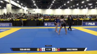 Natalee Funegra vs Tessa Ann Vires 2025 World IBJJF Jiu-Jitsu No-Gi Championship
