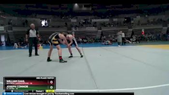 160 lbs Placement (4 Team) - Joseph Connor, St. Peter vs William Dahl, NLS (New London/Spicer)