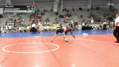 160 lbs Round Of 64 - Jake Lilley, Quest School Of Wrestling Gold - HSB vs Nicholas Barrett, Grizzly Wrestling Club - HSB