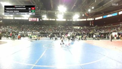 110 lbs Cons. Round 5 - Brooklyn Lanningham, Columbia vs Teiliana Taboa, Jerome