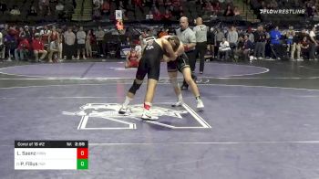 141 lbs Consolation - Lawrence Saenz, Fresno State vs Parker Filius, Purdue