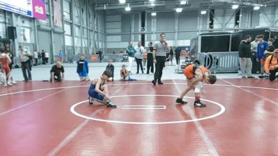84 lbs Cons. Sub-quarters - Harrison Woodward, Bearcat Wrestling Club vs Isaac McClendon, Roseburg Mat Club /Umpqua Valley Wrestling Associaction