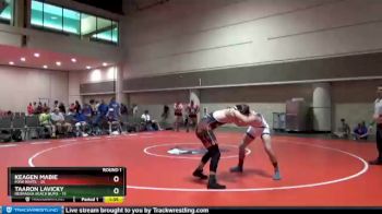 160 lbs Round 1 (10 Team) - Taaron Lavicky, Nebraska Beach Bums vs Keagen Mabie, MXW White