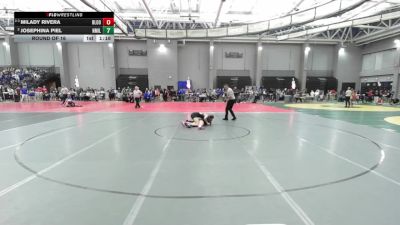 145 lbs Round Of 16 - Kristen Jaramillo, Greenwich vs Kan-yah McCarthy, Fairfield Ludlowe