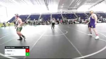 220 lbs Quarterfinal - Jack Bednar, Ukiah WC vs Benjamin Ross, Mira Costa High School