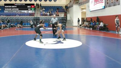 126 lbs Round 3: 2nd Wb - Sudane Lefevre, Mt Zion, Jonesboro vs Hunter Smith, White County