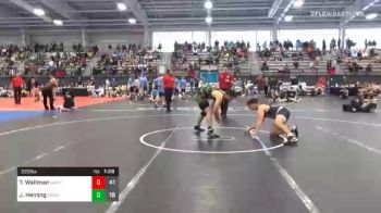 220 lbs Prelims - Tyler Waltman, Buffalo Valley Black vs Jason Heming, Backyard Boyz Wrestling Club