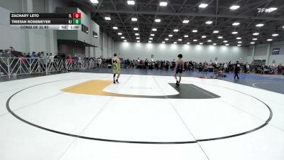 113 lbs Consi Of 32 #2 - Zachary Leto, FL vs Tristan Rosemeyer, NJ