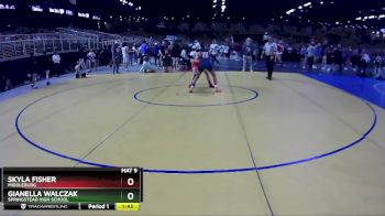 100 lbs Quarterfinal - Gianella Walczak, Springstead High School vs Skyla Fisher, Middleburg