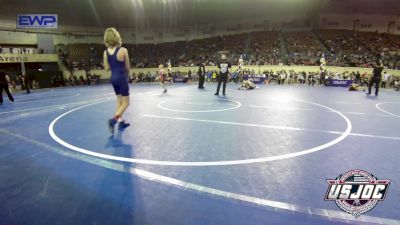 80 lbs Quarterfinal - Witten Benton, Enid Youth Wrestling Club vs Cole Nix, Plainview Youth Wrestling Club