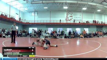 106 lbs Champ. Round 1 - Cameron Cooper, Columbus East Wrestling Club vs Aj Brady, North Posey Wrestling Club