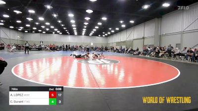 80 lbs Rr Rnd 1 - Jaxon Moralez, West Coast Riders 12U vs Dawson Beckley, Team Tulsa NDT