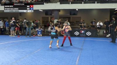 85 lbs Cons. Semis - Gavin Bitz, DC Elite vs Ryder Gallardo, MWC