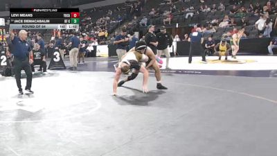 215 lbs Round Of 64 - Levi Means, Yucaipa (SS) vs Jace Demacabalin, Rf Kennedy (CS)