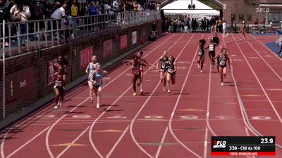 CW College 4x100 Prelims (Event 338) At PR H3