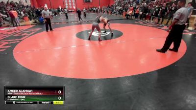 144 lbs Cons. Round 4 - Blake Mink, EDWARDVILLE (HS) vs Ameer Alamawi, New Lenox (LINCOLN-WAY CENTRAL)