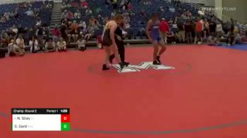 155 lbs Champ. Round 2 - Nayl Sbay, Carmel USA vs Greyson Gard, Rochester Wrestling Club