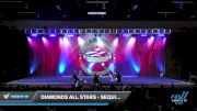 Diamonds All Stars - Sequins [2022 L1 Tiny - Novice - Restrictions Day 1] 2022 The American Royale Sevierville Nationals DI/DII