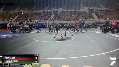 D2-132 lbs Champ. Round 1 - David Luke, Canyon Del Oro vs Maddux Koch, Campo Verde