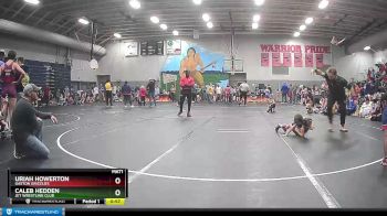 38 lbs Round 1 - Uriah Howerton, Gaston Grizzlies vs Caleb Hedden, Jet Wrestling Club