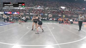 G - 145 lbs Quarterfinal - Lindsay Yoder, Simms (Girls) vs Tita Fandrich, Billings Senior High School (Girls)
