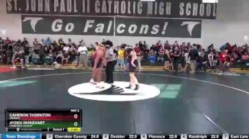 285 lbs Round 1 - Cameron Thornton, Weaver vs Ayden Rhinehart, Cherokee County