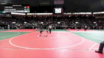 76 lbs Cons. Round 4 - Zoe Irvan, Unattached vs Maci Vaughan, BLM1