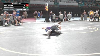132 lbs Consi Of 8 #1 - Raul Deluna, Batesburg-Leesville vs Joshua White, Manning