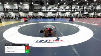 106A lbs Consi Of 4 - Jack Abramson, Pingry vs Oumar Tounkara, Beat The Streets Nyc