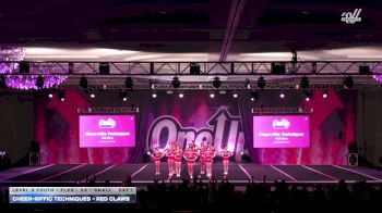 Cheer-riffic Techniques - Red Claws [2026 L3 Youth - Flex - D2 - Small Day 1] 2026 One Up Grand Nationals