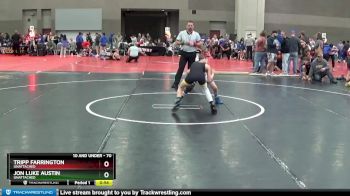 70 lbs Round 1 - Tripp Farrington, Unattached vs Jon Luke Austin, Unattached