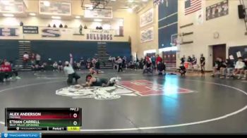 152 lbs Quarterfinal - Alex Anderson, Prosser vs Ethan Carrell, West Valley (Spokane)